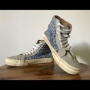 Vans Custom High Top Size 6
